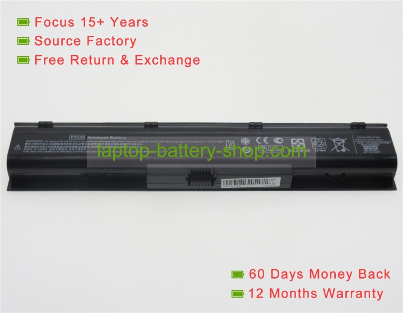 Hp 633734-141, HSTNN-IB2R 14.4V 5200mAh replacement batteries - Click Image to Close