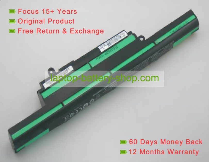 Clevo W547BAT-4, 6-87-W547S-42F 11.1V 4400mAh replacement batteries - Click Image to Close