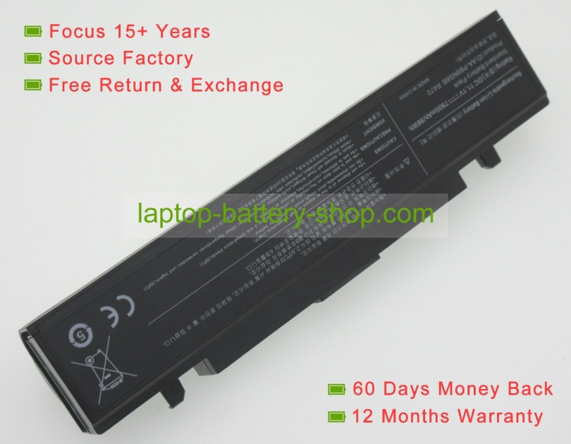 Samsung AA-PB9NC6W/E, AA-PL9NC2B 11.1V 6600mAh replacement batteries - Click Image to Close