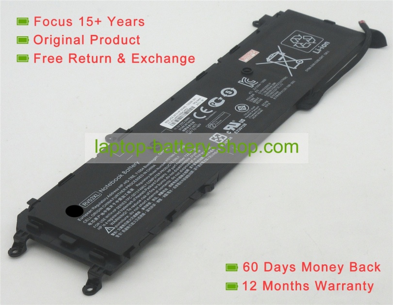 Hp RV03XL, 722237-2C1 11.1V 4800mAh replacement batteries - Click Image to Close