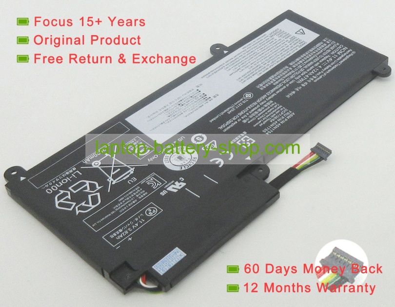 Lenovo 45N1754, 45N1755 11.1V 4120mAh replacement batteries - Click Image to Close