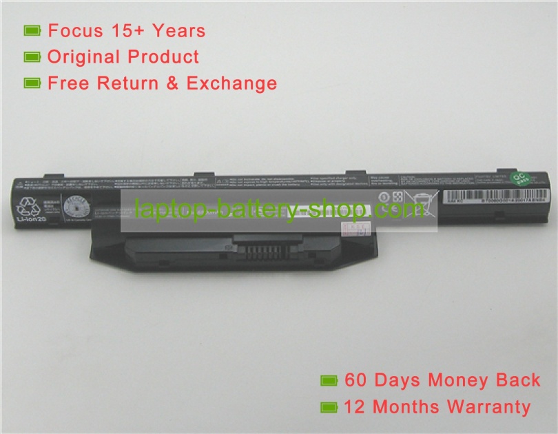 Fujitsu FPCBP405, FMVNBP229A 10.8V 7100mAh replacement batteries - Click Image to Close