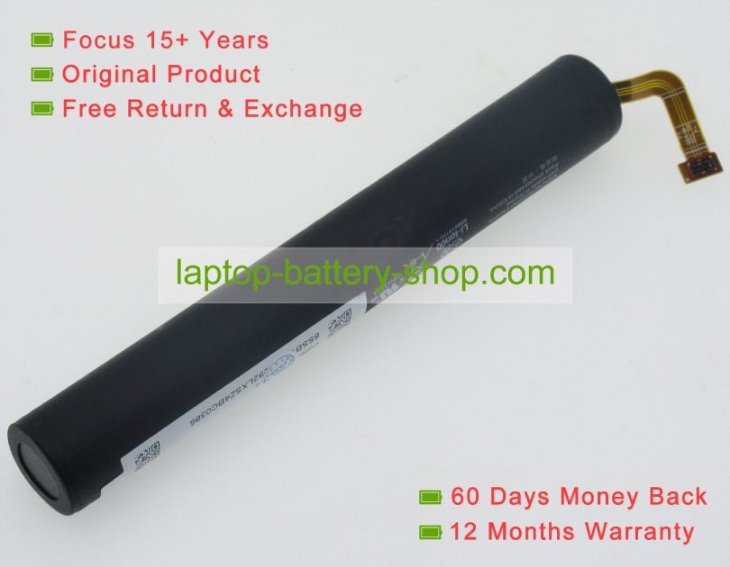 Lenovo L13D2E31, 1ICR18/65-2 3.75V 6000mAh replacement batteries - Click Image to Close