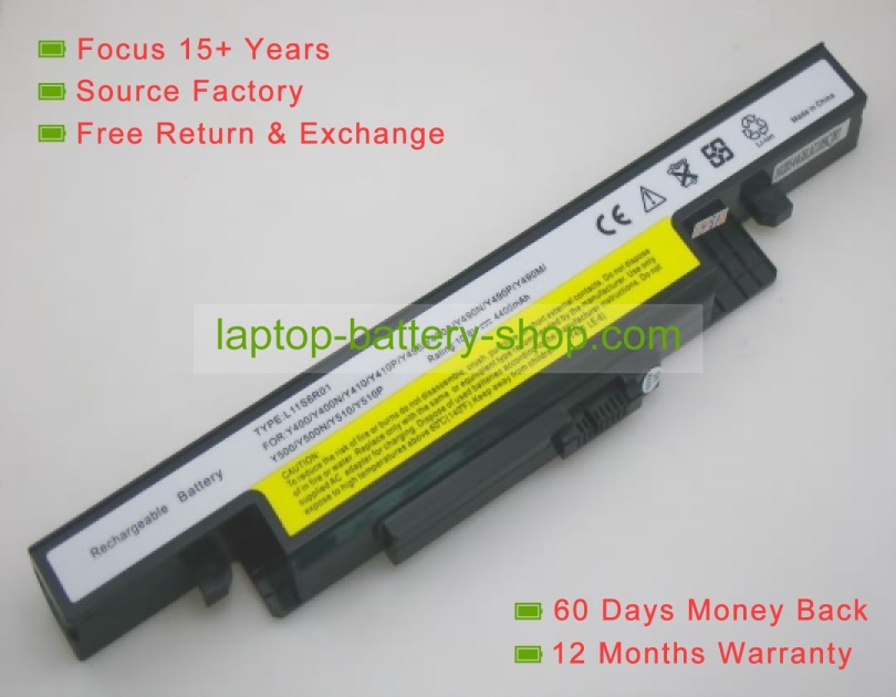 Lenovo 3INR19/66-2, L11L6R02 10.8V 4400mAh replacement batteries - Click Image to Close