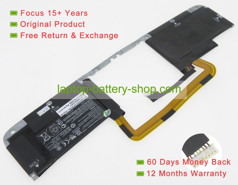 Hp 741523-005, TPN-W110 7.4V 240mAh replacement batteries - Click Image to Close