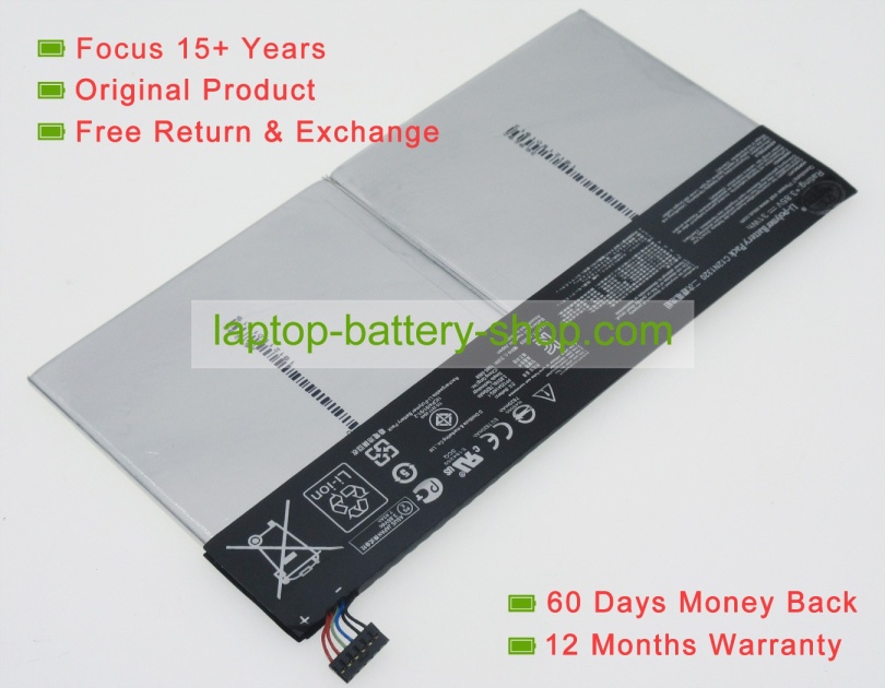 Asus C12N1320, 0B200-00720400 3.8V or 3.85V 7900mAh replacement batteries - Click Image to Close