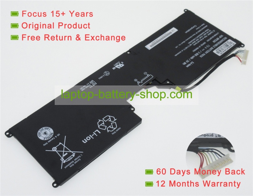 Sony VGP-BPS39 7.5V 3800mAh replacement batteries - Click Image to Close