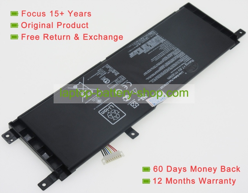 Asus B21N1329, B21-N1329 7.6V 4040mAh replacement batteries - Click Image to Close