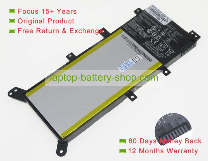 Asus C21N1347, 2ICP4/63/134 7.5V 4840mAh replacement batteries - Click Image to Close