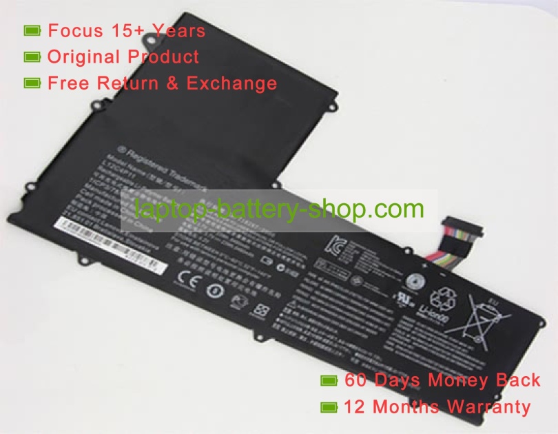 Lenovo L12C4P11, 1ICP3/78/60-4 3.7V 6480mAh replacement batteries - Click Image to Close