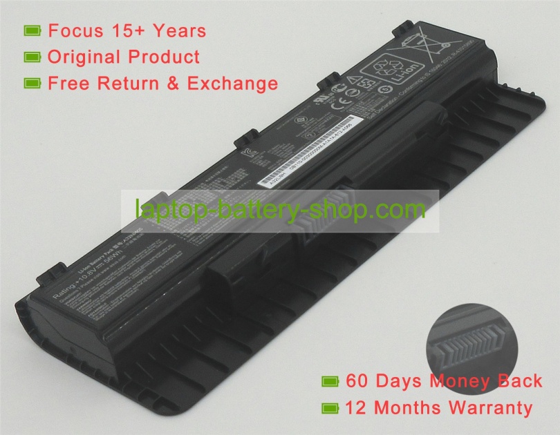 Asus A32N1405, A32NI405 10.8V 5200mAh replacement batteries - Click Image to Close