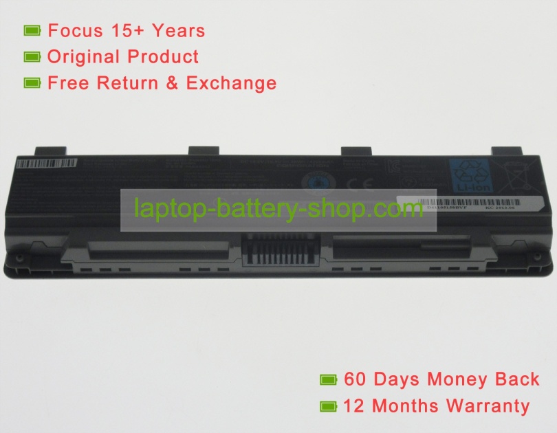 Toshiba PABAS260, PA3917U-1ACA 10.8V 4200mAh replacement batteries - Click Image to Close