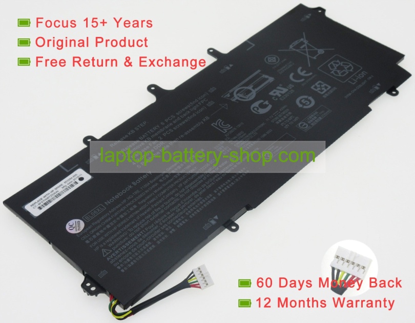 Hp BL06XL, HSTNN-DB5D 11.1V 4000mAh replacement batteries - Click Image to Close