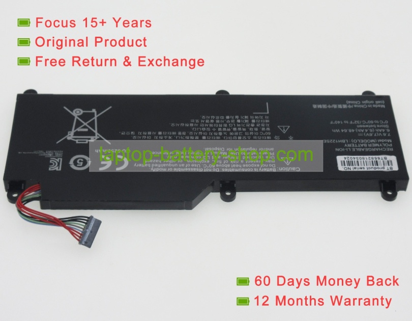 Lg LBH122SE 7.6V 6400mAh replacement batteries - Click Image to Close