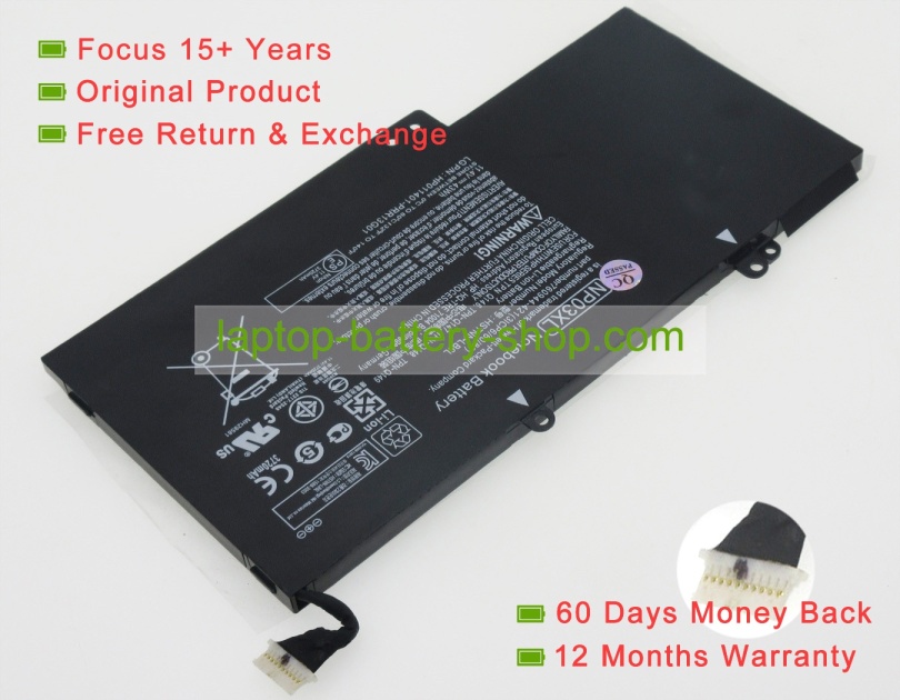 Hp NP03XL, HSTNN-LB6L 11.4V 3720mAh replacement batteries - Click Image to Close