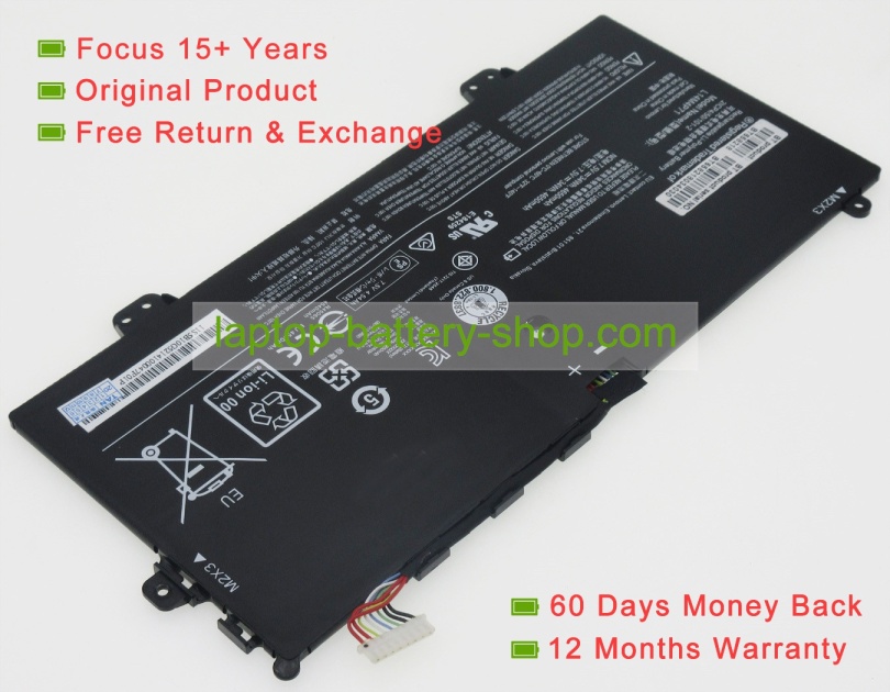 Lenovo L14L4P71, L14M4P71 7.5V 4650mAh replacement batteries - Click Image to Close