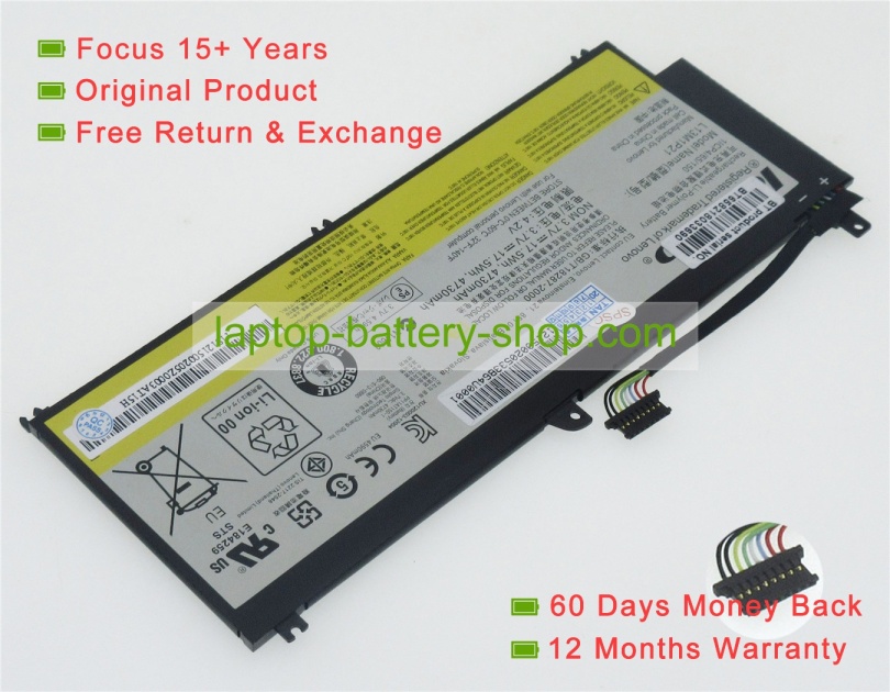 Lenovo L13M1P21, L13L1P21 3.7V 4590mAh replacement batteries - Click Image to Close