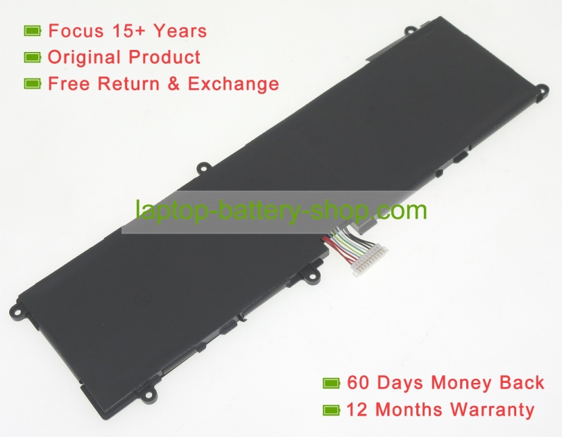 Dell 2H2G4, HFRC3 7.4V 5135mAh original batteries - Click Image to Close