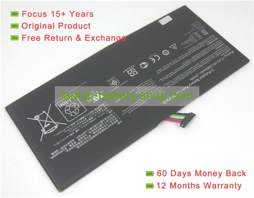 Asus C21-TF810CD 7.4V 3380mAh replacement batteries - Click Image to Close