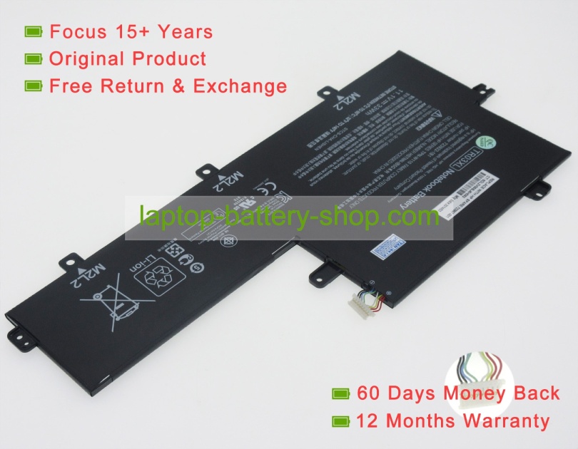 Hp TPN-W110, TR03XL 11.1V 3000mAh replacement batteries - Click Image to Close