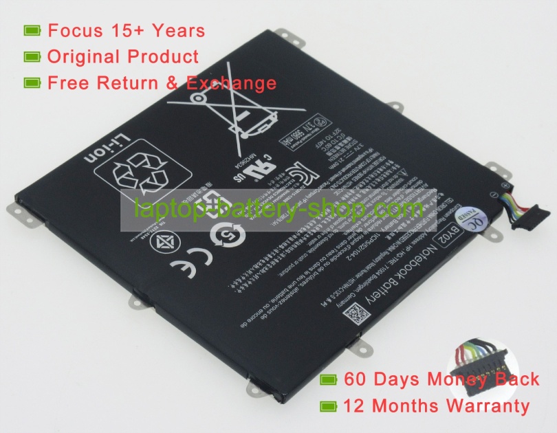 Hp HSTNH-C13C, HSTNH-C13C-S 3.7V 5675mAh replacement batteries - Click Image to Close