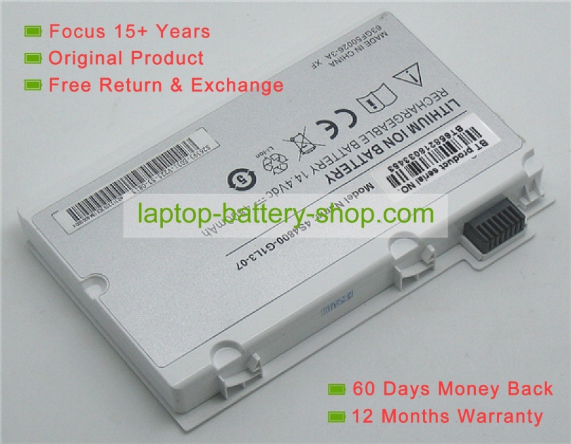 Toshiba 3S4400-C1S1-07, 3S4400-G1S2-05 14.4V 4800mAh replacement ba - Click Image to Close