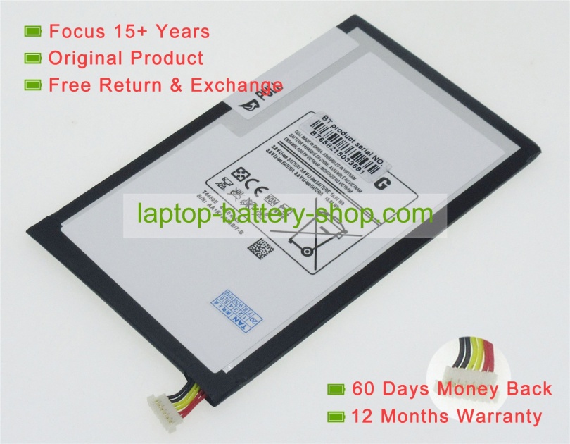 Samsung SP3379D1H, CS-SGT310SL 3.7V 4400mAh replacement batteries - Click Image to Close