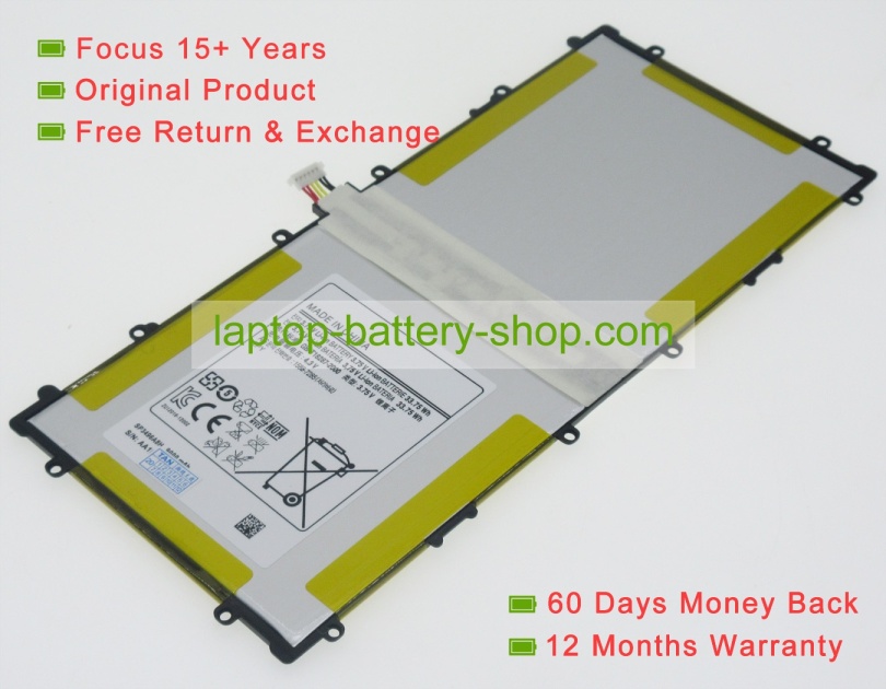 Samsung SP3496A8H, HA32ARB 3.75V 9000mAh replacement batteries - Click Image to Close