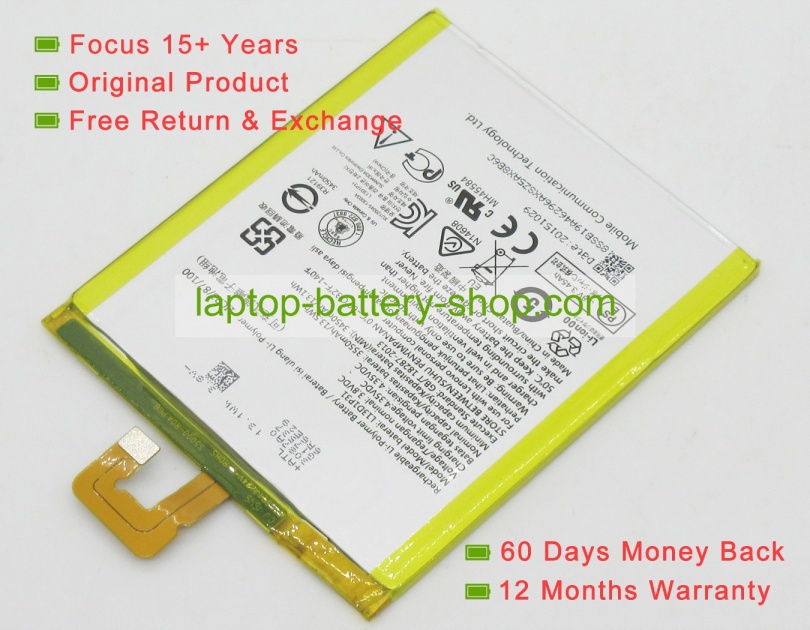 Lenovo L13D1P31 3.8V 3550mAh replacement batteries - Click Image to Close