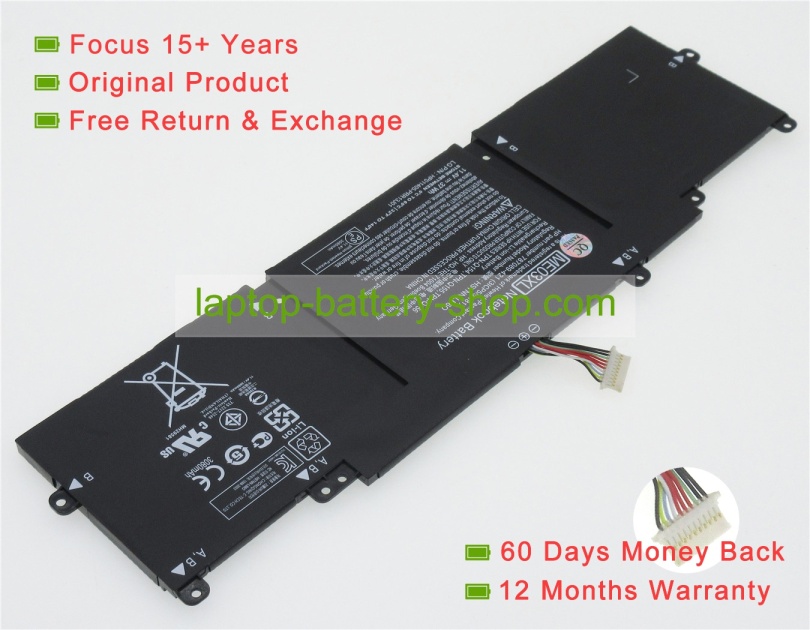 Hp ME03XL, 787521-005 11.4V 3130mAh replacement batteries - Click Image to Close