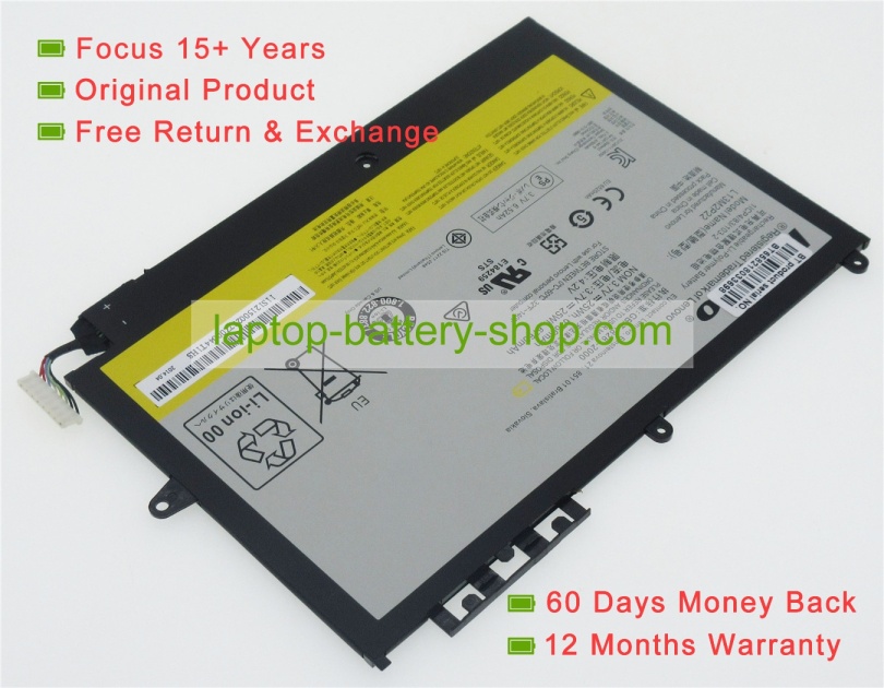 Lenovo L13M2P22, 1ICP4/83/103-2 3.7V 6760mAh replacement batteries - Click Image to Close