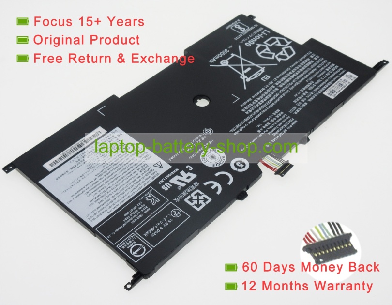 Lenovo 45N1701, 45N1703 14.8Vor15.2V 3040mAh replacement batteries - Click Image to Close
