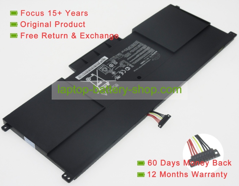 Asus C32N1305, C32N-1305 11.1V 4500mAh replacement batteries - Click Image to Close