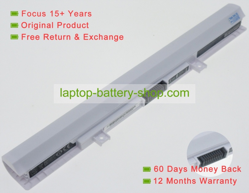 Toshiba PA5184U, PSCLVA-002001 14.8V 2800mAh replacement batteries - Click Image to Close