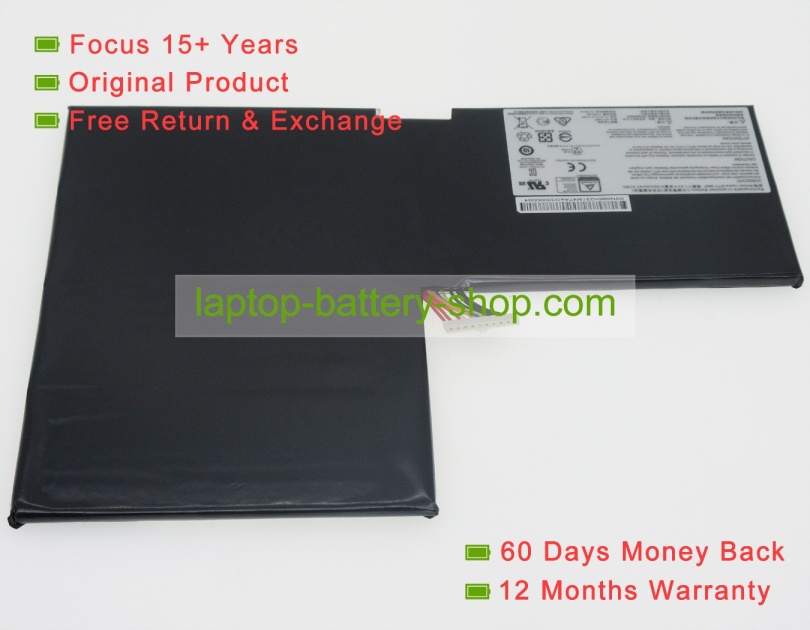 Msi BTY-M6F, MS-16H2 11.4V 4150mAh replacement batteries - Click Image to Close