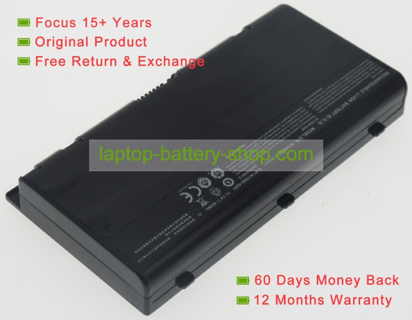 Clevo N150BAT-6, 6-87-N150S-4292 11.1V 5585mAh replacement batteries - Click Image to Close