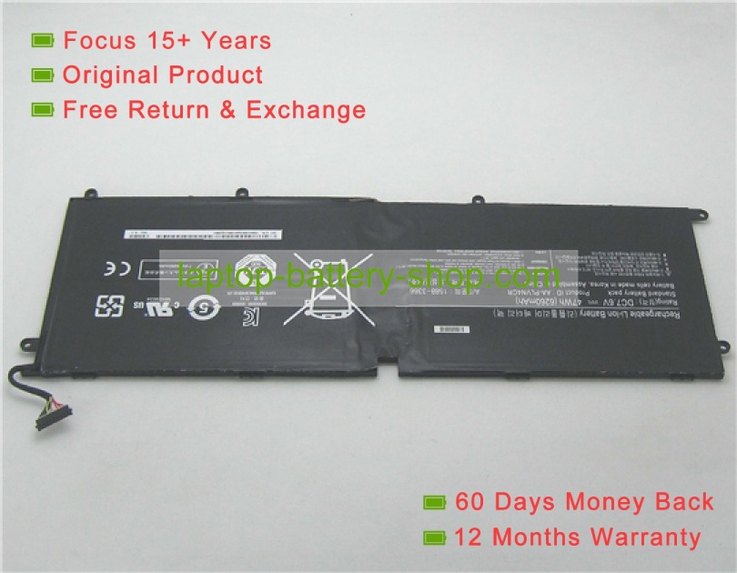Samsung AA-PLVN4CR, BA43-00364A 7.6V 6260mAh replacement batteries - Click Image to Close