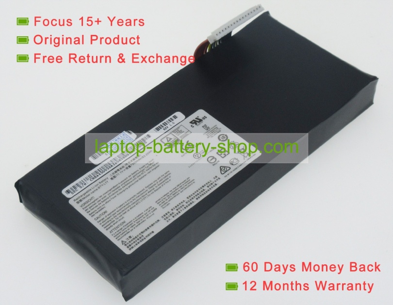 Msi BTY-L77, MS-1784 11.1V 7500mAh replacement batteries - Click Image to Close
