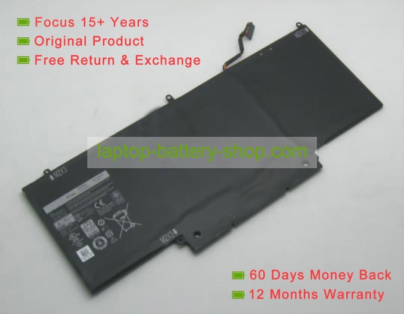 Dell DGGGT, 0DGGGT 7.4V 5400mAh replacement batteries - Click Image to Close