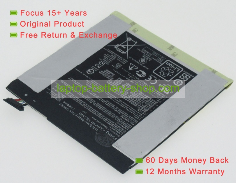 Asus C11P1412 3.8V 4000mAh replacement batteries - Click Image to Close