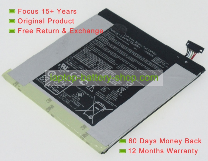 Asus C11P1412 3.8V 4000mAh replacement batteries - Click Image to Close