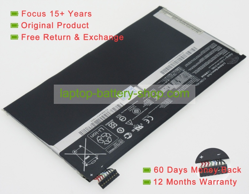 Asus C12N1406 3.85V 7820mAh replacement batteries - Click Image to Close