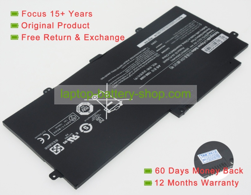 Samsung AA-PLVN4AR, BA43-00364A 7.6V 7300mAh replacement batteries - Click Image to Close