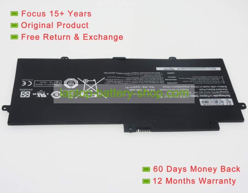 Samsung AA-PLVN4AR, BA43-00364A 7.6V 7300mAh replacement batteries - Click Image to Close