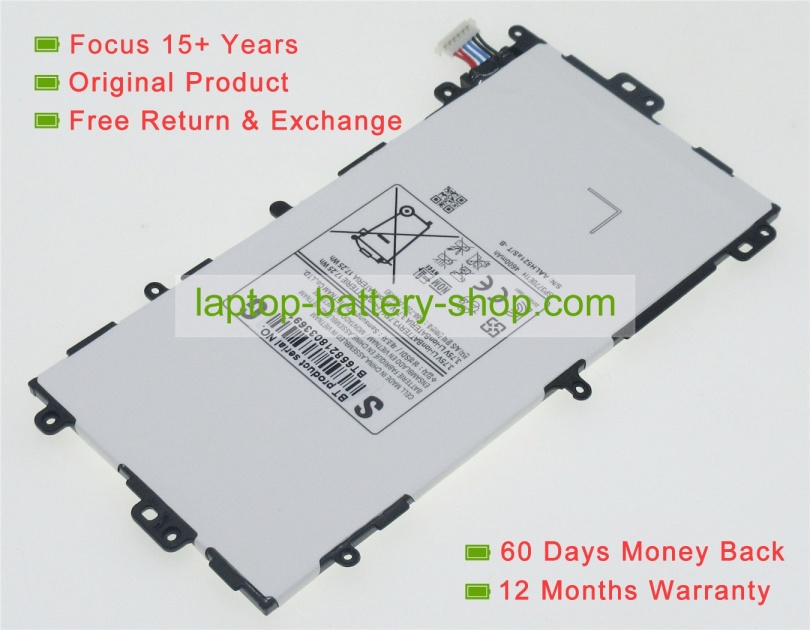 Samsung SP3770E1H, AA-1D405qS/T-B 3.75V 4600mAh replacement batteries - Click Image to Close