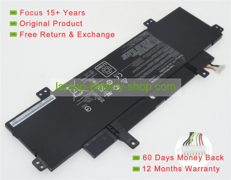 Asus B31N1346, 0B200-01010000 11.4V 4210mAh replacement batteries - Click Image to Close