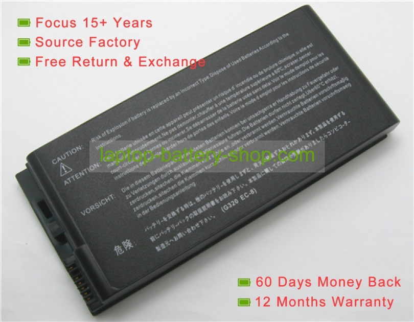 Advent ES1-2200, EM-410C2 14.8V 4400mAh replacement batteries - Click Image to Close