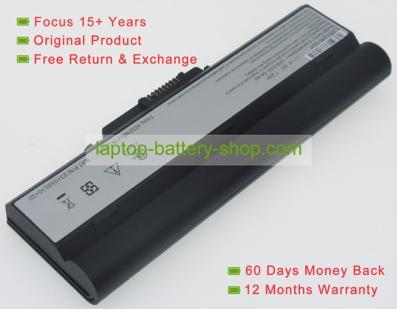 Averatec 23 050510 00, 23 050410 00 11.1V 7200mAh replacement batteries - Click Image to Close