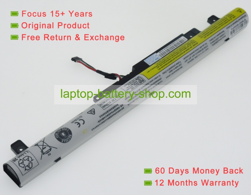 Lenovo L13L4A61, L13M4A61 7.2 or 7.44V 5600mAh replacement batteries - Click Image to Close