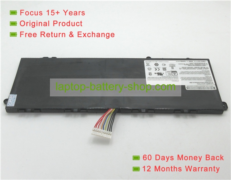 Msi BTY-S37 7.4V 6400mAh original batteries - Click Image to Close